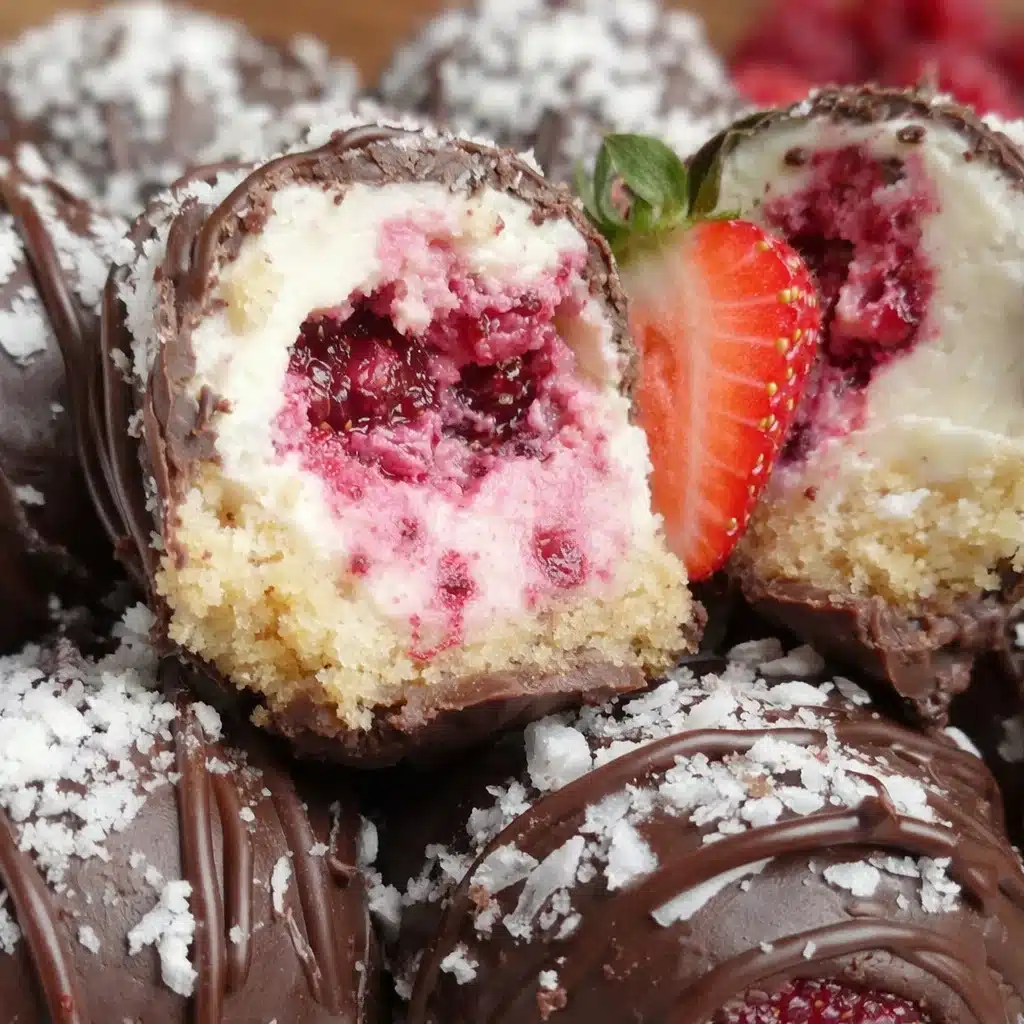 Gourmet Raspberry Cheesecake Truffles: Fancy Yet Simple to Make